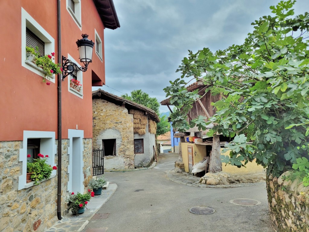 Foto: Vista del pueblo - Villanueva de Cangas de Onís (Asturias), España