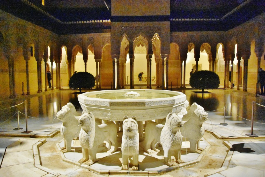 Foto: Alhambra de noche - Granada (Andalucía), España