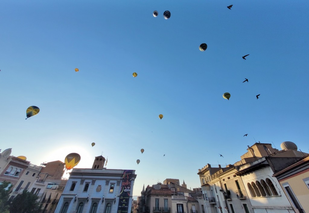 Foto: Competición de globos - Igualada (Barcelona), España