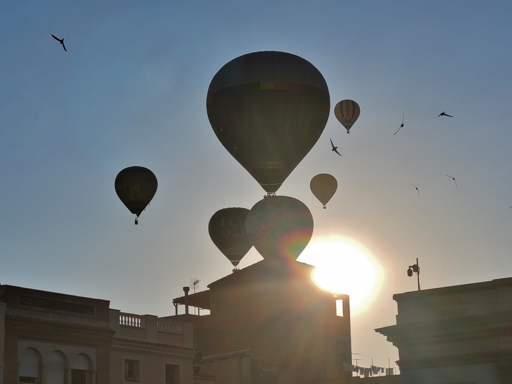 Foto: Competición de globos - Igualada (Barcelona), España