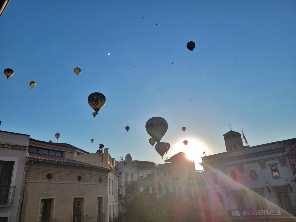 Foto: Competición de globos - Igualada (Barcelona), España