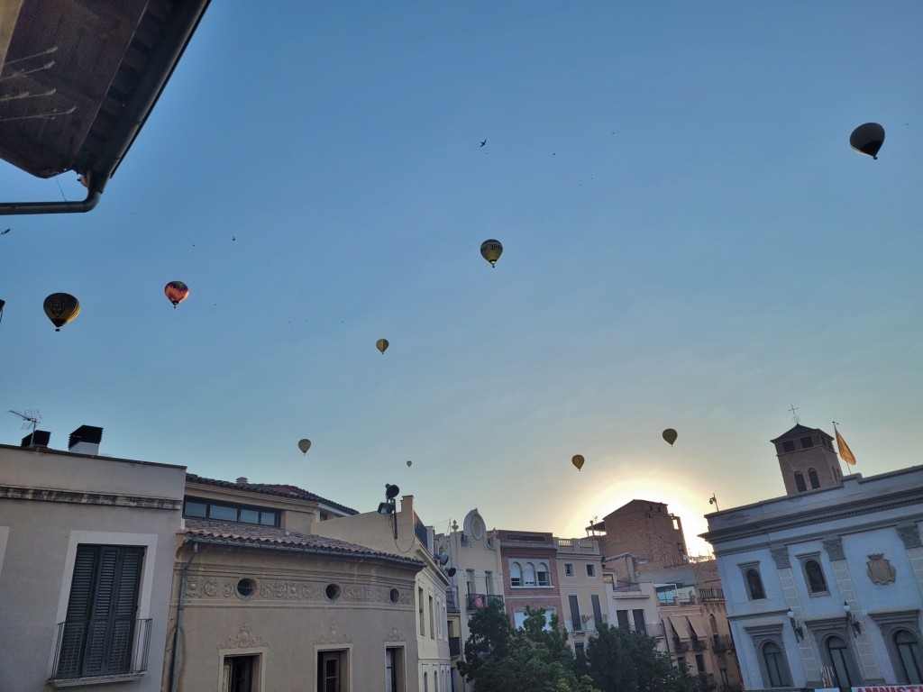 Foto: Competición de globos - Igualada (Barcelona), España