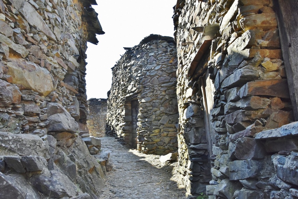 Foto: Vista de la aldea - El Gasco (Cáceres), España