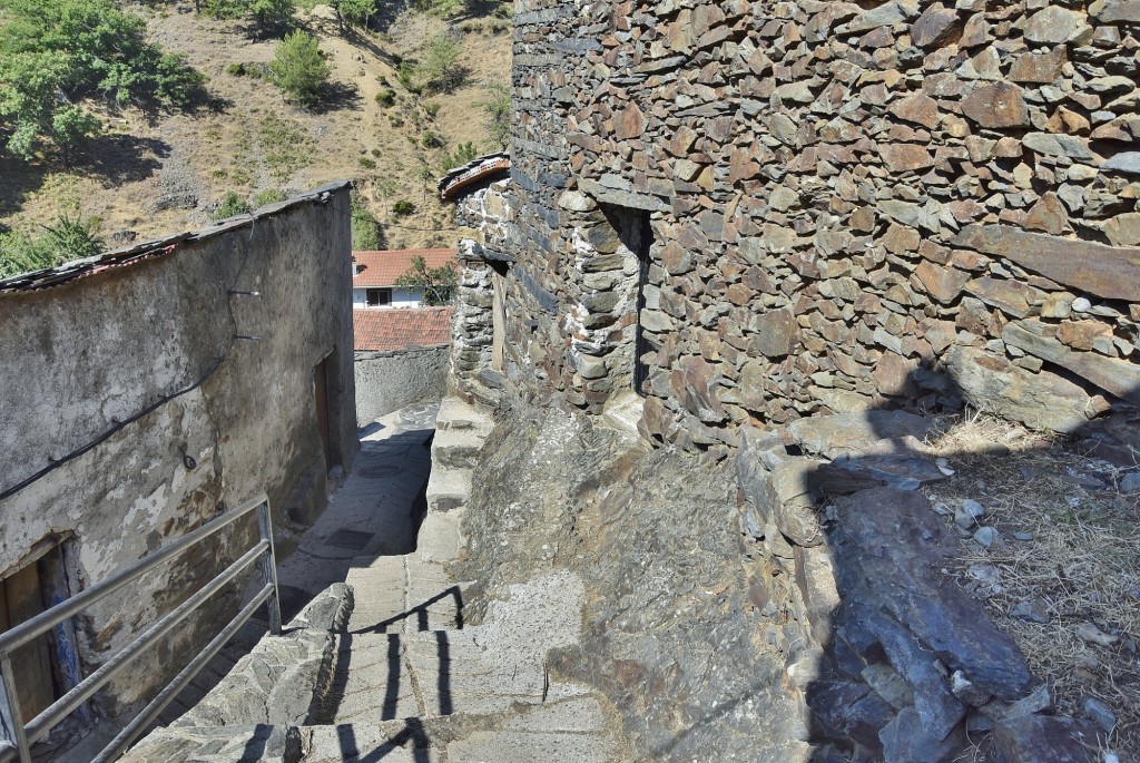 Foto: Vista de la aldea - El Gasco (Cáceres), España