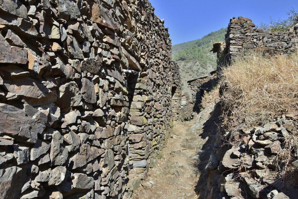 Foto: Vista de la aldea - El Gasco (Cáceres), España