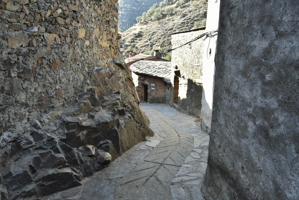 Foto: Vista de la aldea - El Gasco (Cáceres), España