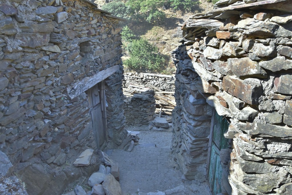 Foto: Vista de la aldea - El Gasco (Cáceres), España