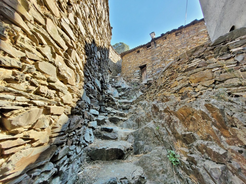 Foto: Vista de la aldea - El Gasco (Cáceres), España