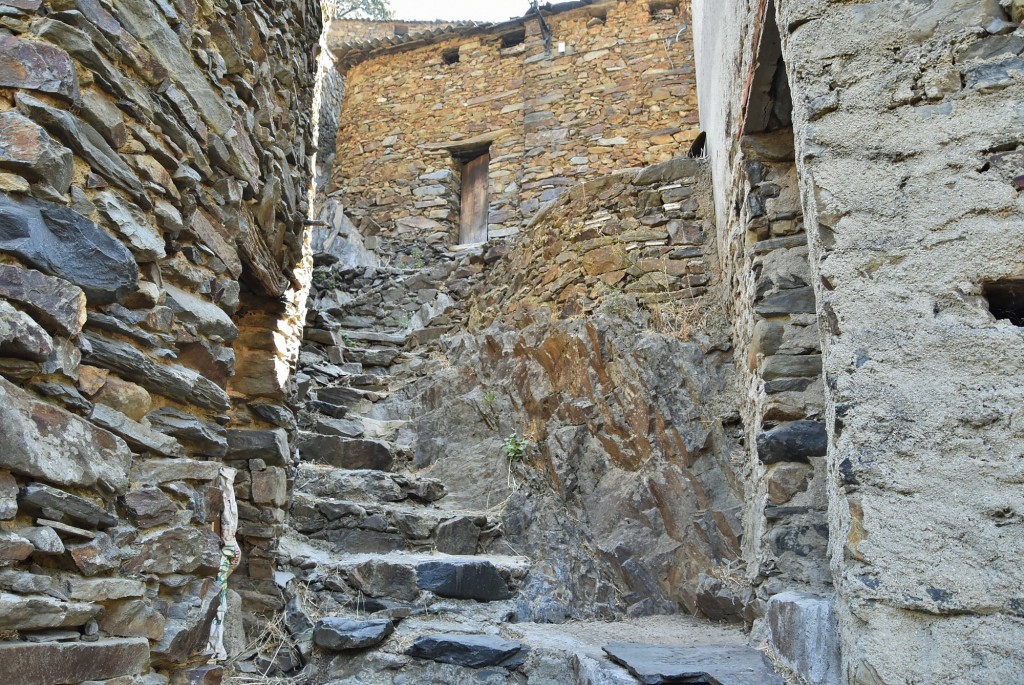 Foto: Vista de la aldea - El Gasco (Cáceres), España