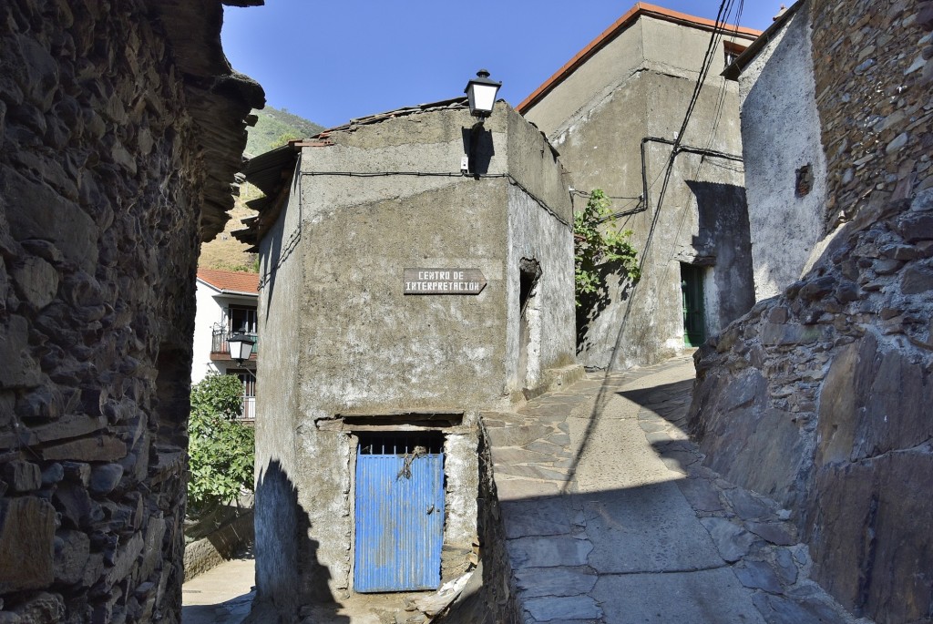 Foto: Vista de la aldea - El Gasco (Cáceres), España