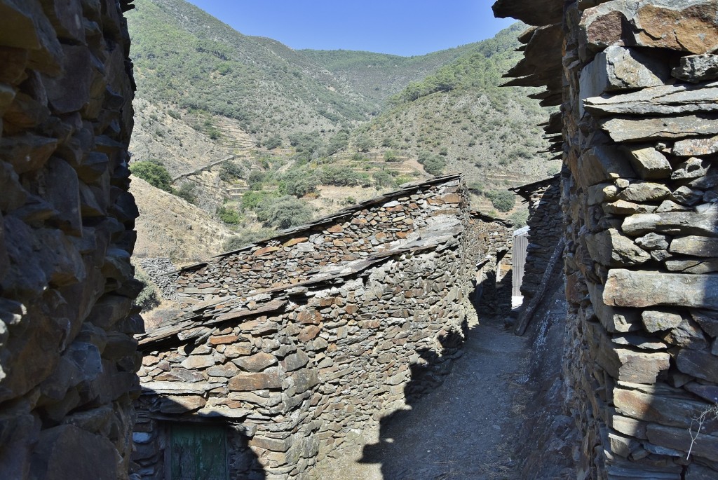 Foto: Vista de la aldea - El Gasco (Cáceres), España