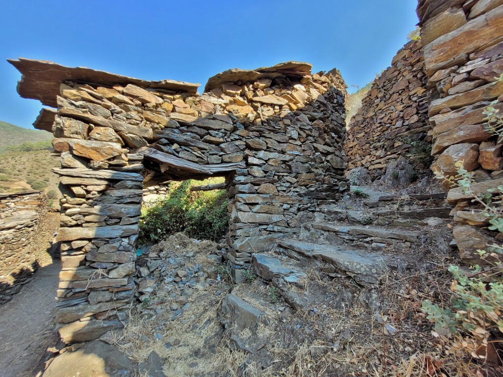 Foto: Vista de la aldea - El Gasco (Cáceres), España