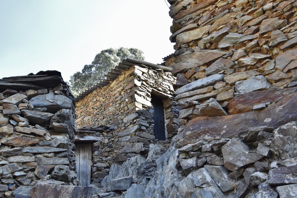 Foto: Vista de la aldea - El Gasco (Cáceres), España