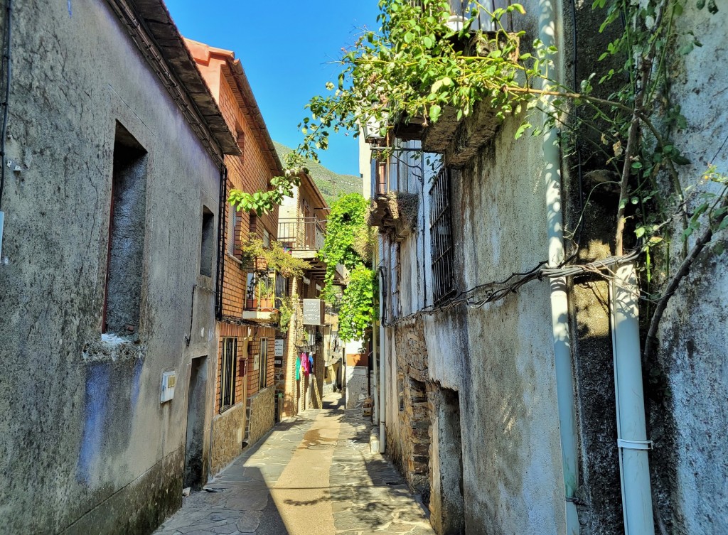 Foto: Vista de la aldea - El Gasco (Cáceres), España