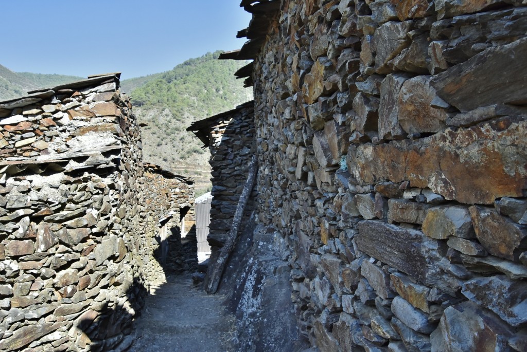 Foto: Vista de la aldea - El Gasco (Cáceres), España