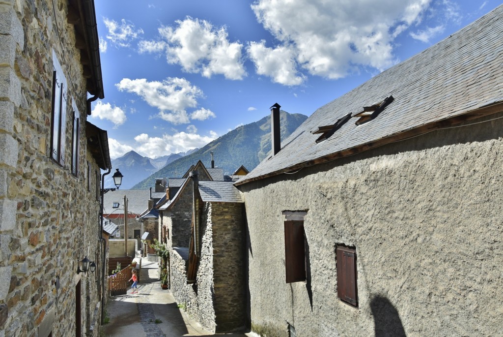 Foto: Vista del pueblo - Vilamós (Lleida), España