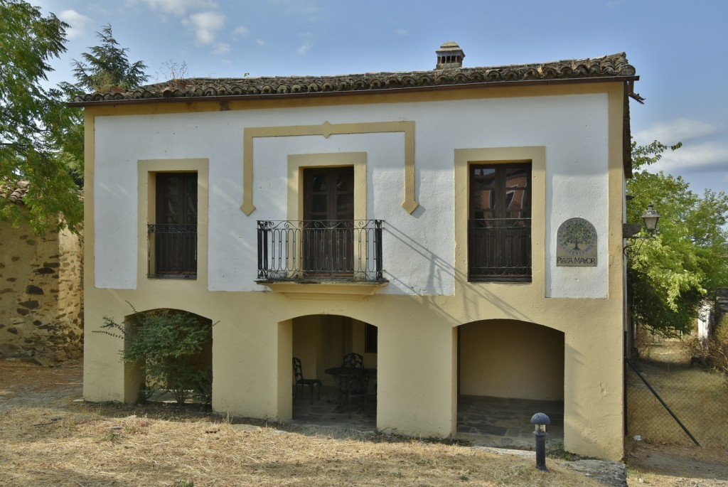 Foto: Vista del pueblo - Granadilla (Cáceres), España