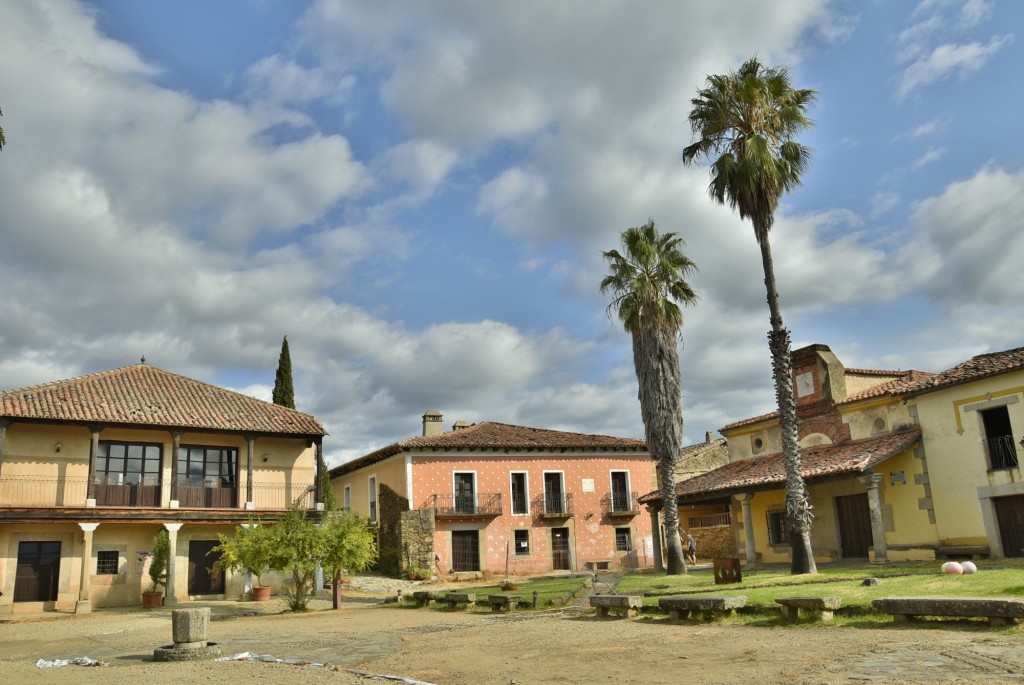 Foto: Vista del pueblo - Granadilla (Cáceres), España