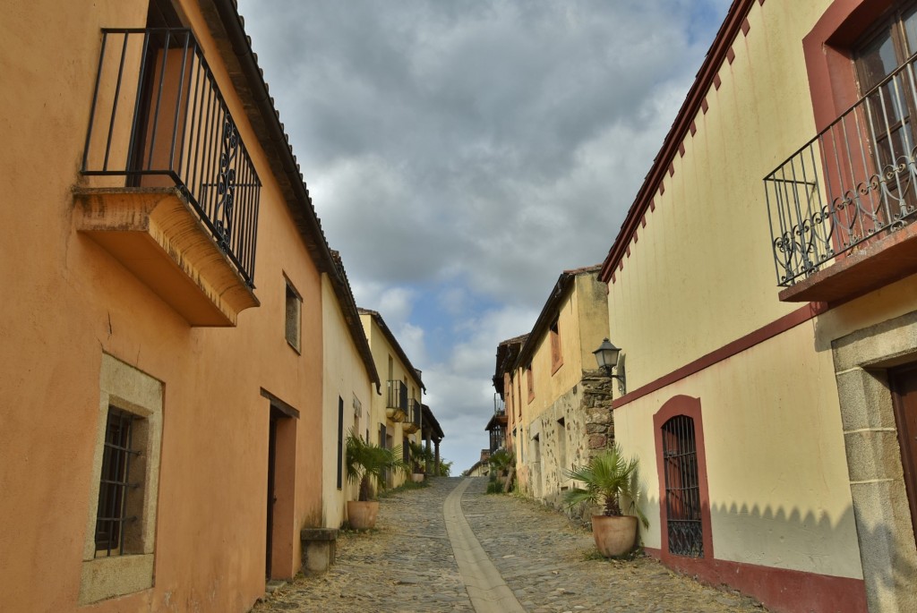 Foto: Vista del pueblo - Granadilla (Cáceres), España