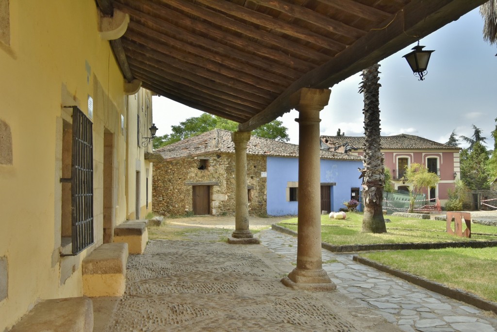 Foto: Vista del pueblo - Granadilla (Cáceres), España