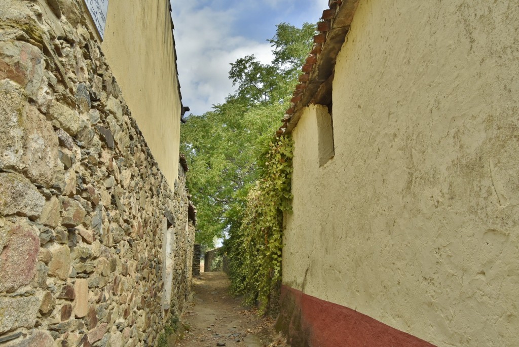 Foto: Vista del pueblo - Granadilla (Cáceres), España