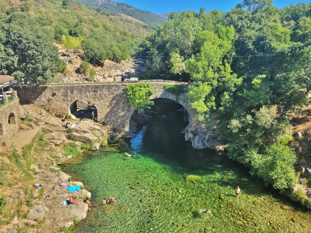 Foto: Piscina natural - Valverde de la Vera (Cáceres), España