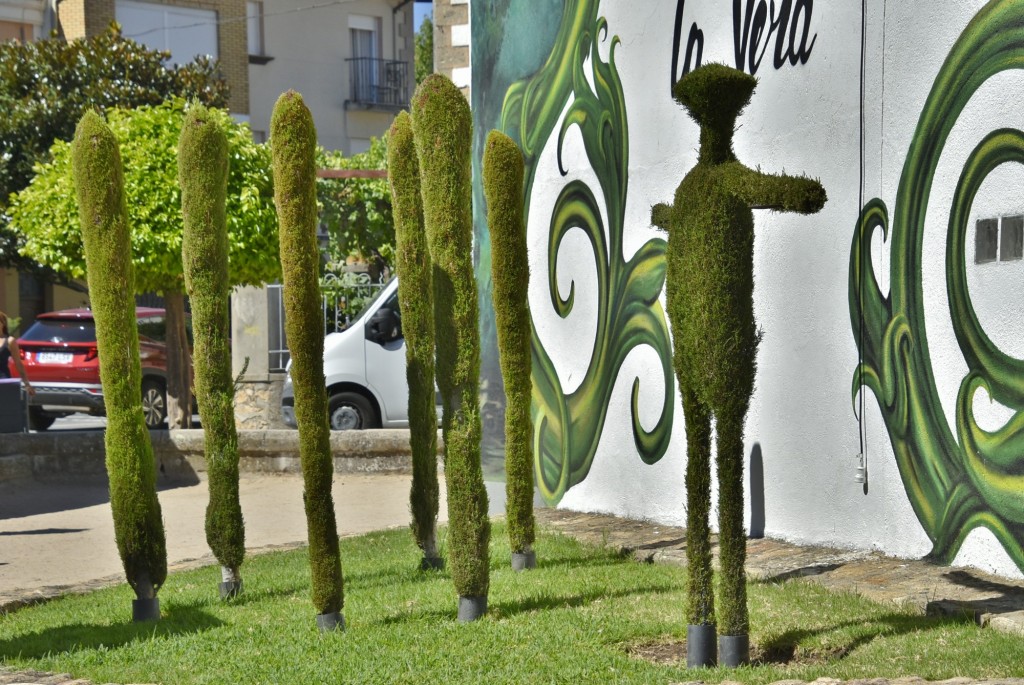 Foto: Arte vegetal - Losar de la Vera (Cáceres), España