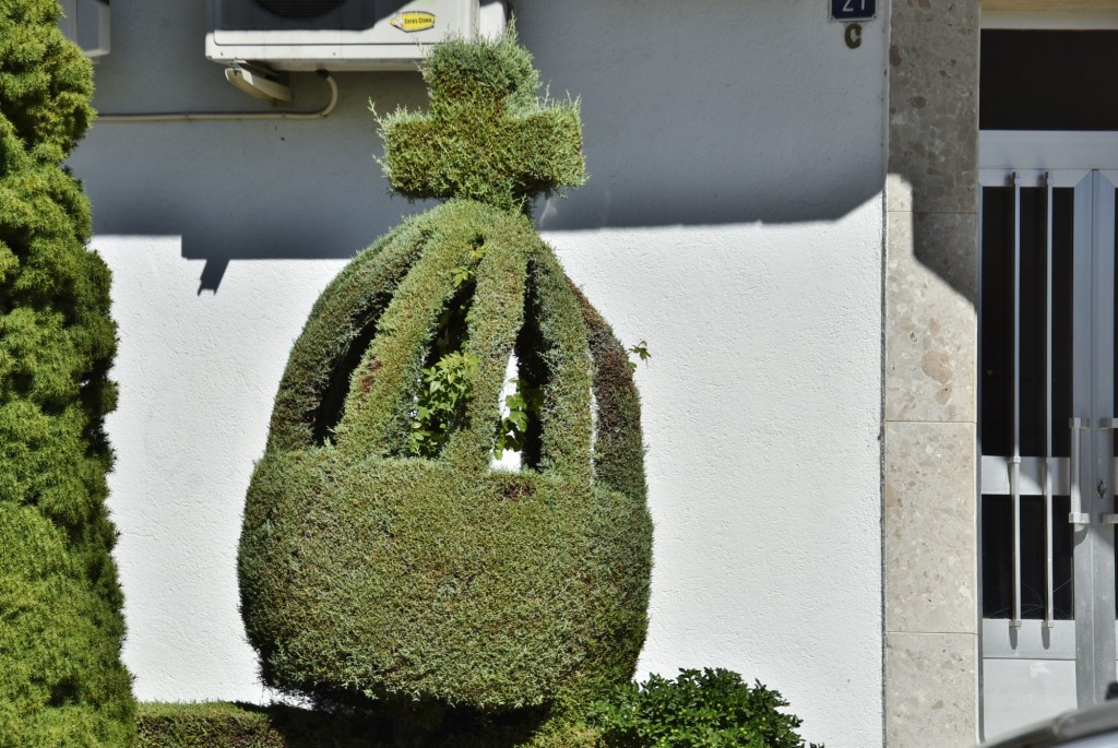 Foto: Arte vegetal - Losar de la Vera (Cáceres), España