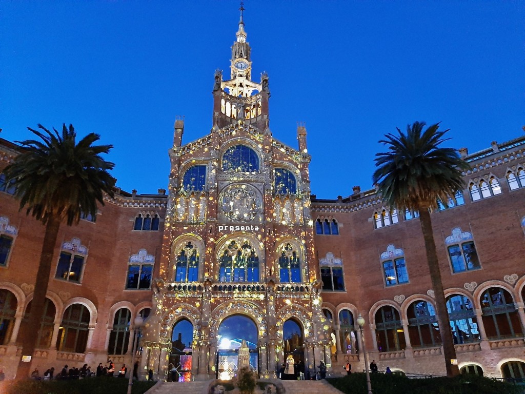 Foto: Las luces de Sant Pau - Barcelona (Cataluña), España