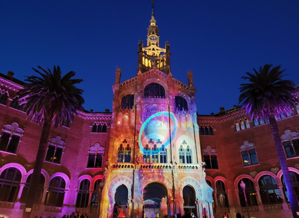 Foto: Las luces de Sant Pau - Barcelona (Cataluña), España