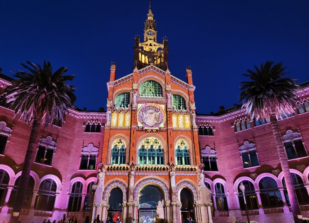 Foto: Las luces de Sant Pau - Barcelona (Cataluña), España