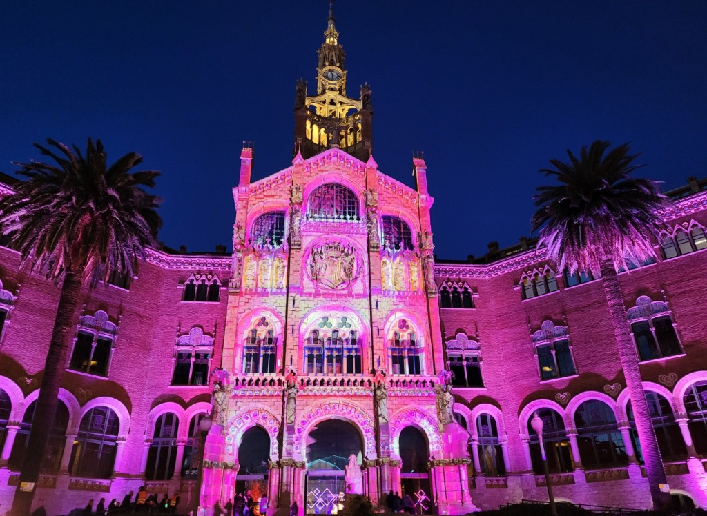 Foto: Las luces de Sant Pau - Barcelona (Cataluña), España