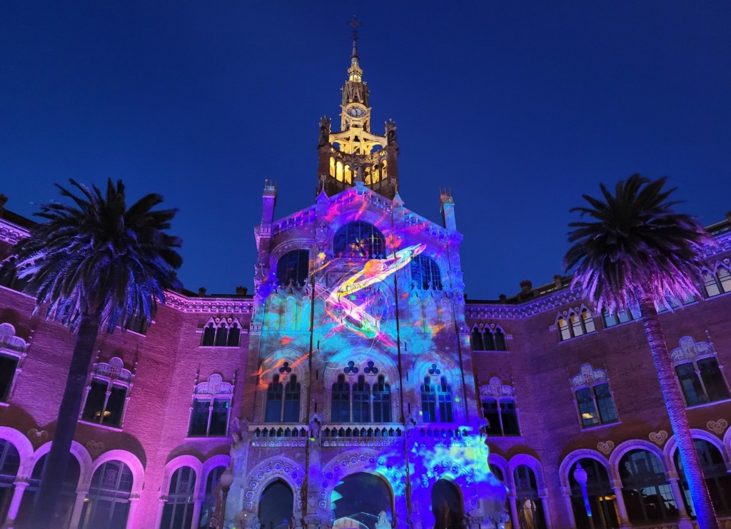 Foto: Las luces de Sant Pau - Barcelona (Cataluña), España