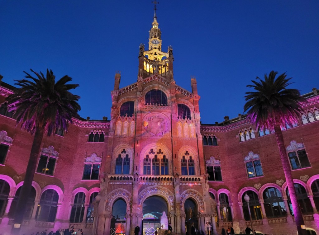 Foto: Las luces de Sant Pau - Barcelona (Cataluña), España