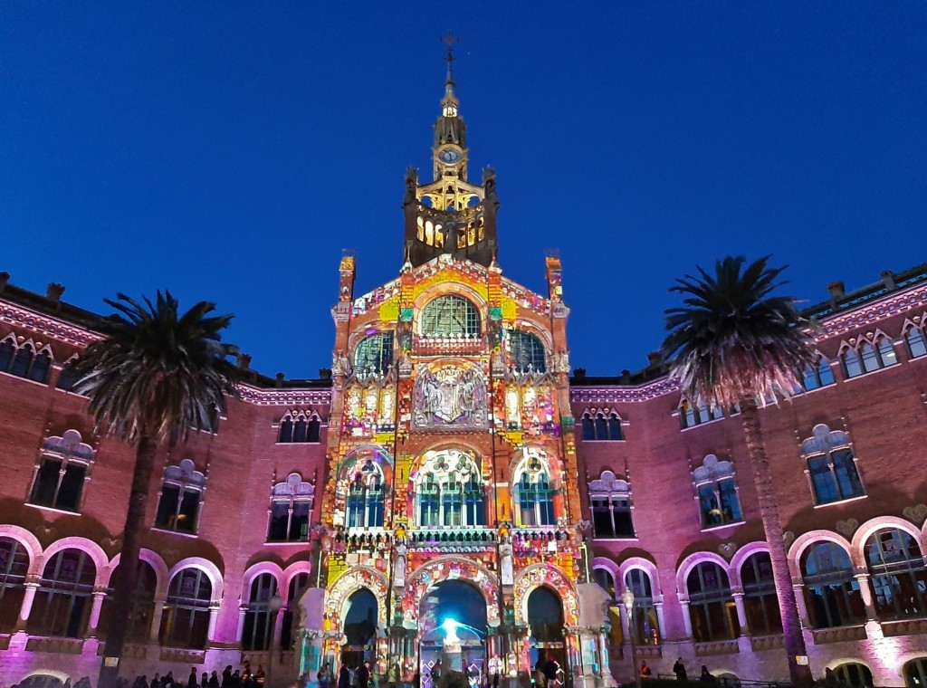 Foto: Las luces de Sant Pau - Barcelona (Cataluña), España