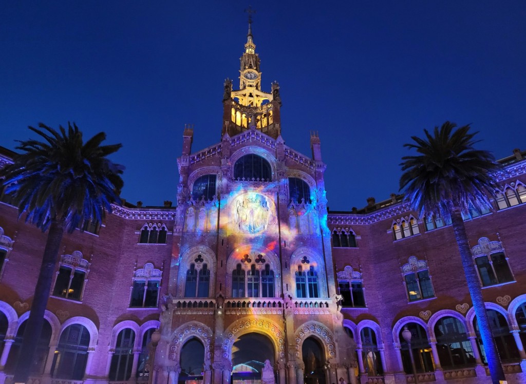 Foto: Las luces de Sant Pau - Barcelona (Cataluña), España