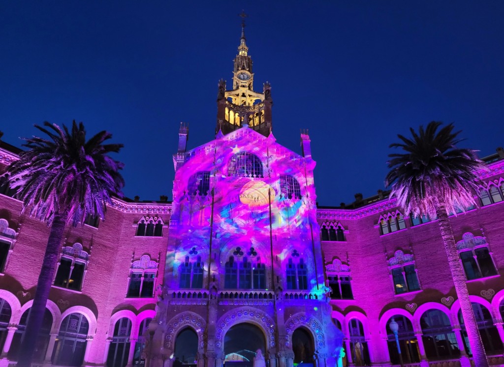 Foto: Las luces de Sant Pau - Barcelona (Cataluña), España