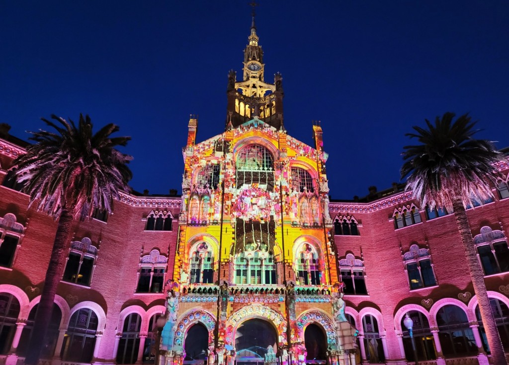 Foto: Las luces de Sant Pau - Barcelona (Cataluña), España