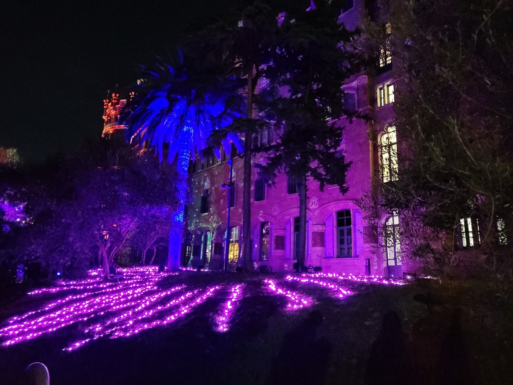 Foto: Las luces de Sant Pau - Barcelona (Cataluña), España