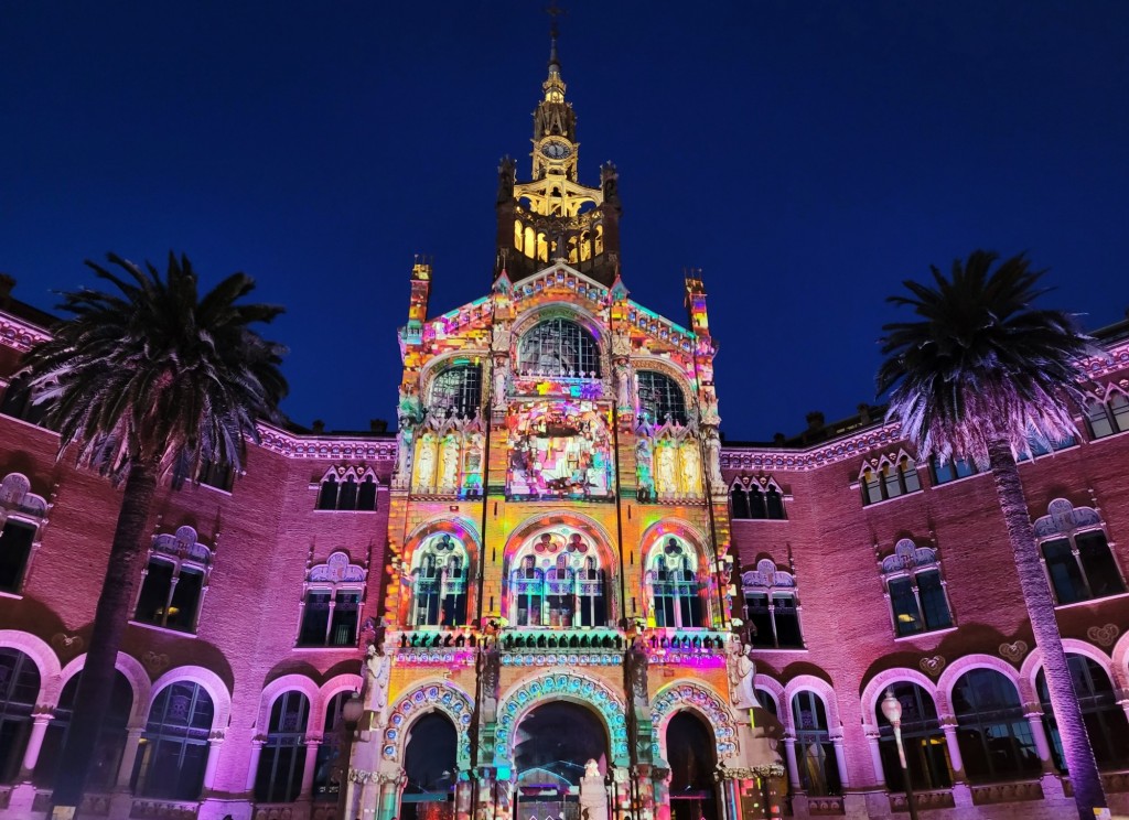 Foto: Las luces de Sant Pau - Barcelona (Cataluña), España