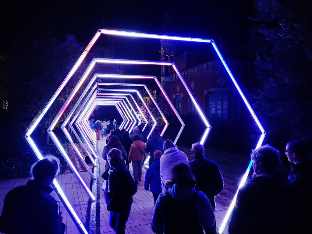 Foto: Las luces de Sant Pau - Barcelona (Cataluña), España