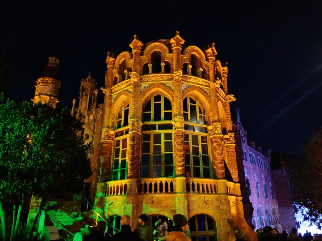 Foto: Las luces de Sant Pau - Barcelona (Cataluña), España