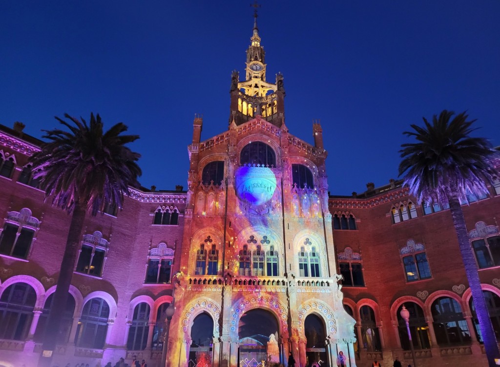 Foto: Las luces de Sant Pau - Barcelona (Cataluña), España