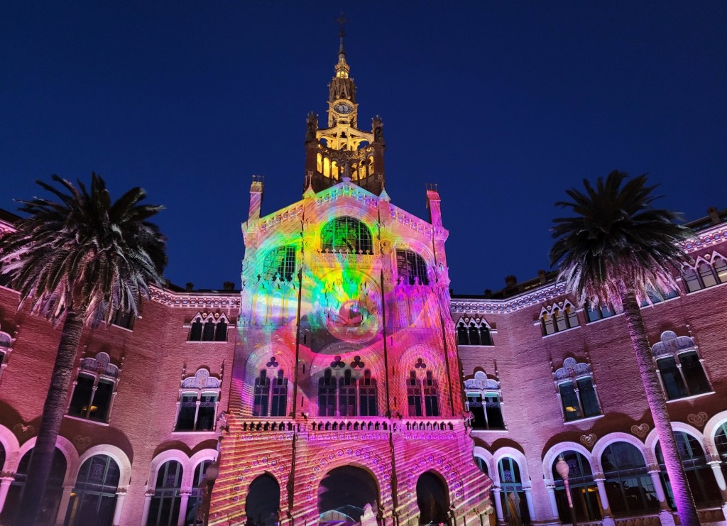 Foto: Las luces de Sant Pau - Barcelona (Cataluña), España