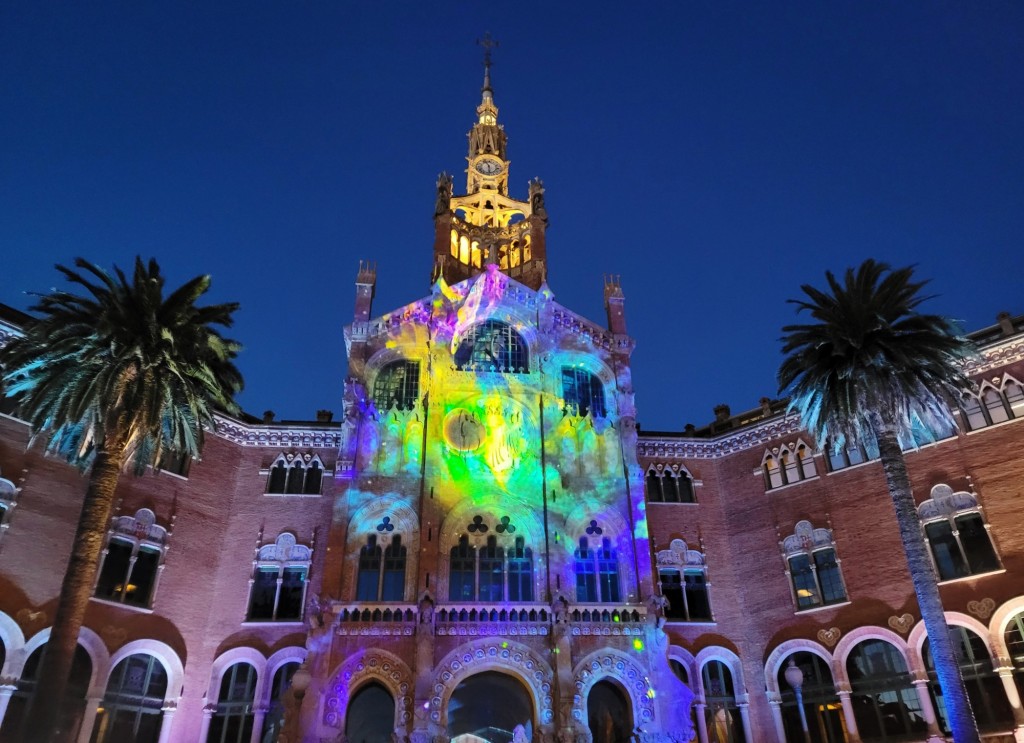 Foto: Las luces de Sant Pau - Barcelona (Cataluña), España