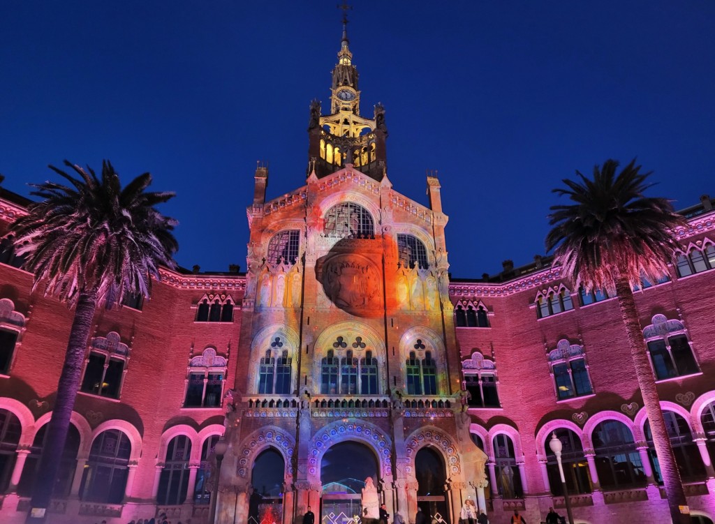 Foto: Las luces de Sant Pau - Barcelona (Cataluña), España