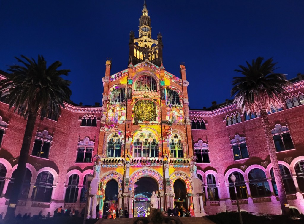 Foto: Las luces de Sant Pau - Barcelona (Cataluña), España