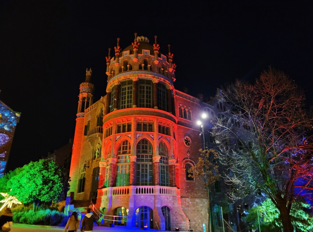 Foto: Las luces de Sant Pau - Barcelona (Cataluña), España