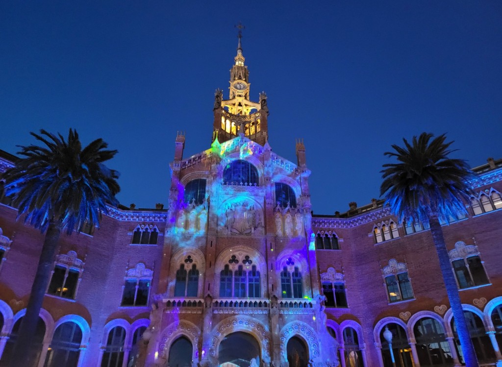 Foto: Las luces de Sant Pau - Barcelona (Cataluña), España