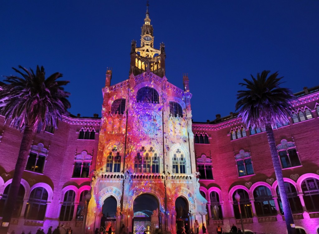 Foto: Las luces de Sant Pau - Barcelona (Cataluña), España